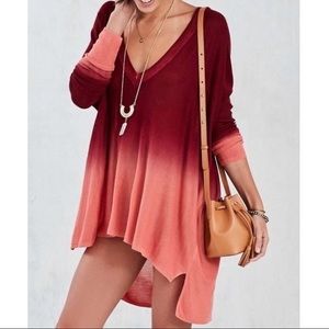 UO pins and needles ombré sweater